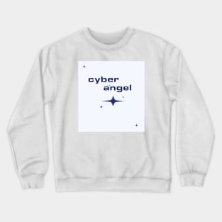 Y2k Cybercore Angel Design Crewneck Sweatshirt